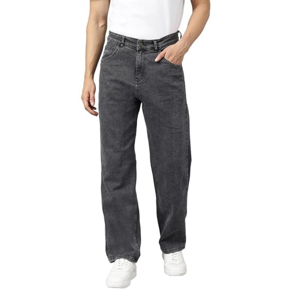Relaxed Fit Men’s Jeans|Classic Style Season Wear