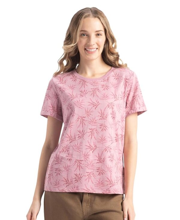 Lilas Women's Printed Short Sleeves Top