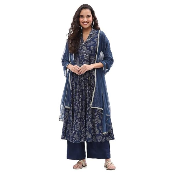 Navy Womens Kurta Sets